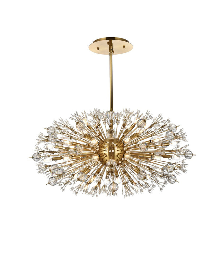 Elegant Vera 2500D42SG Chandelier Light - Gold