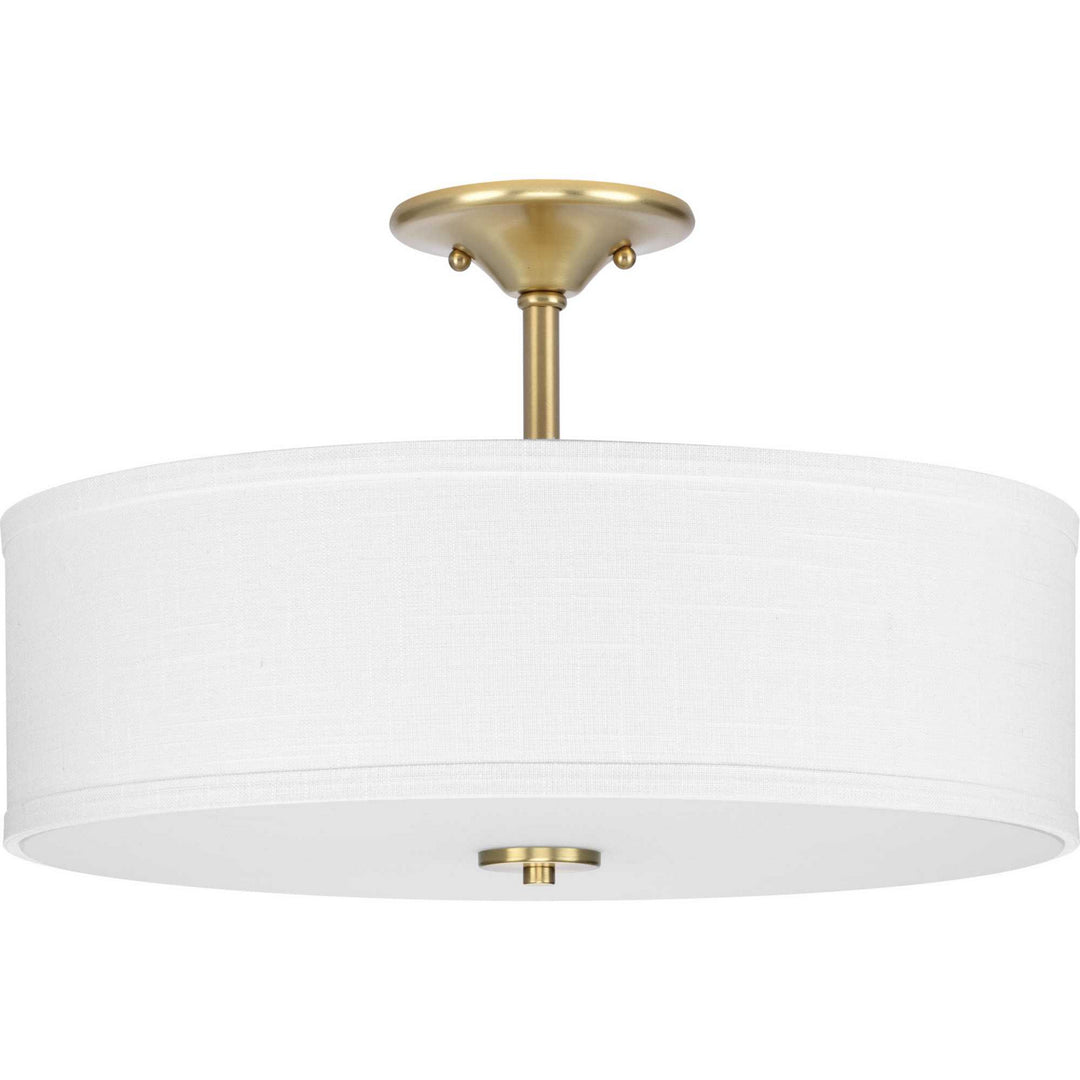 Progress Inspire P350167-012 Ceiling Light - Satin Brass