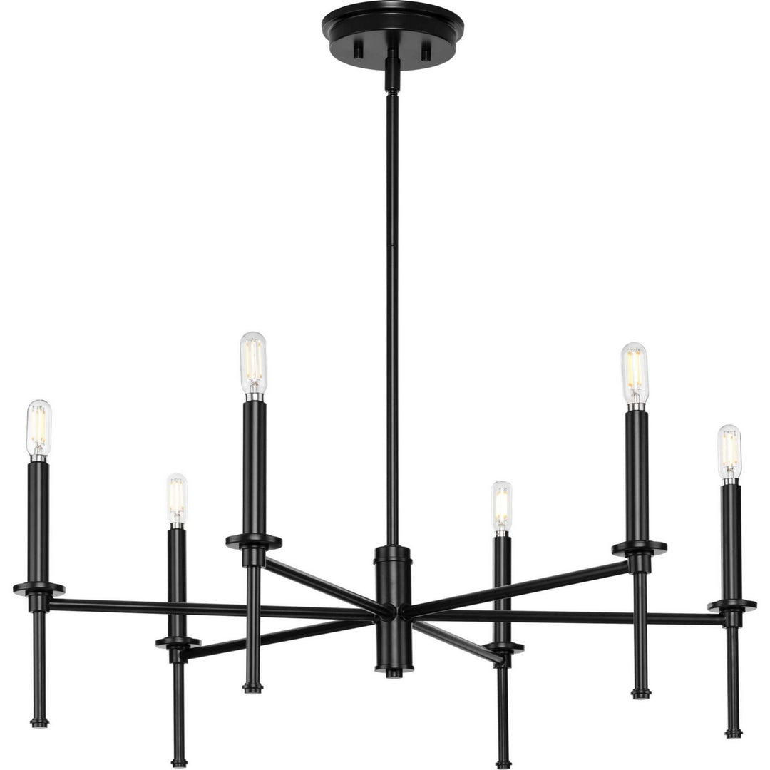 Progress Elara P400294-31M Chandelier Light - Matte Black