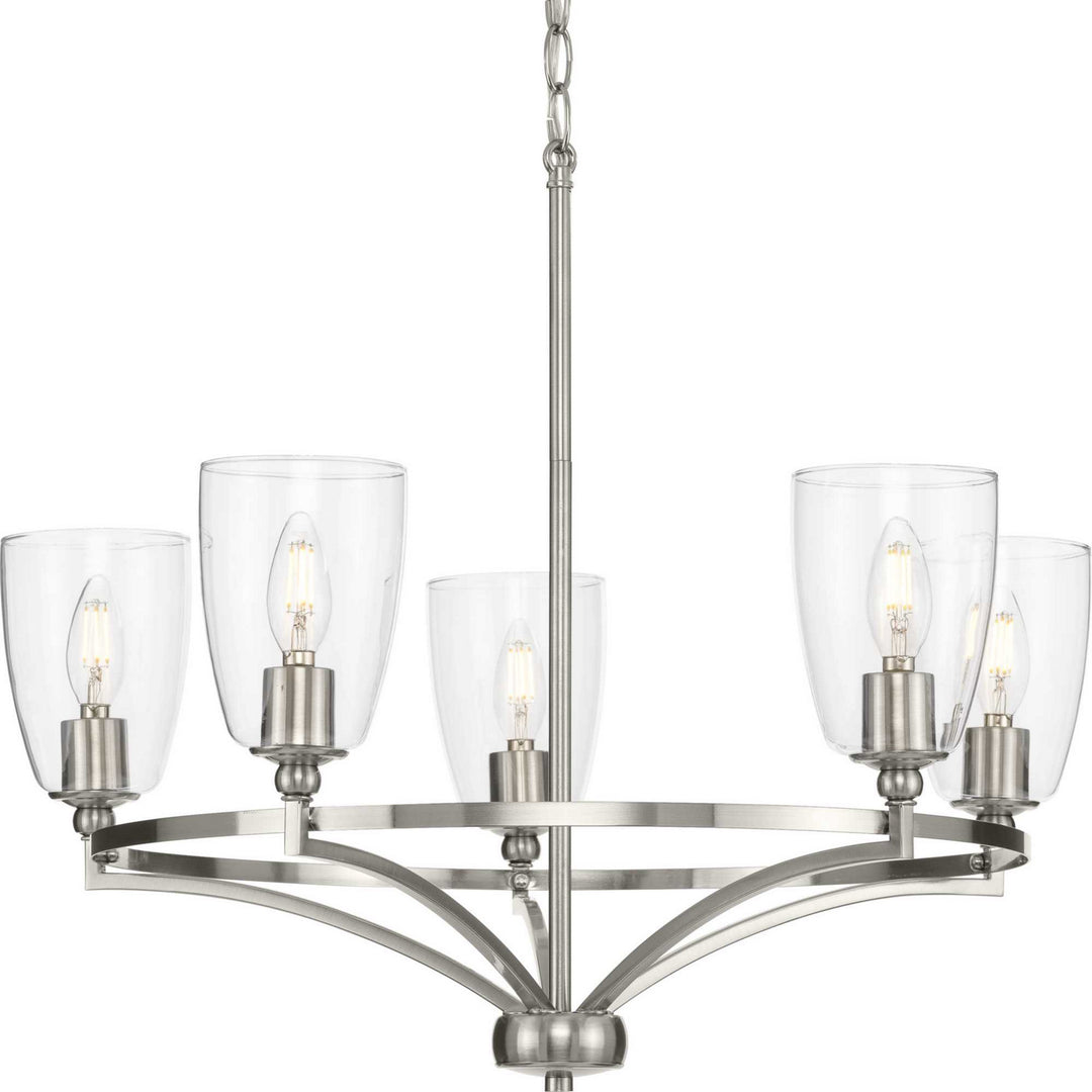 Progress Parkhurst P400296-009 Chandelier Light - Brushed Nickel
