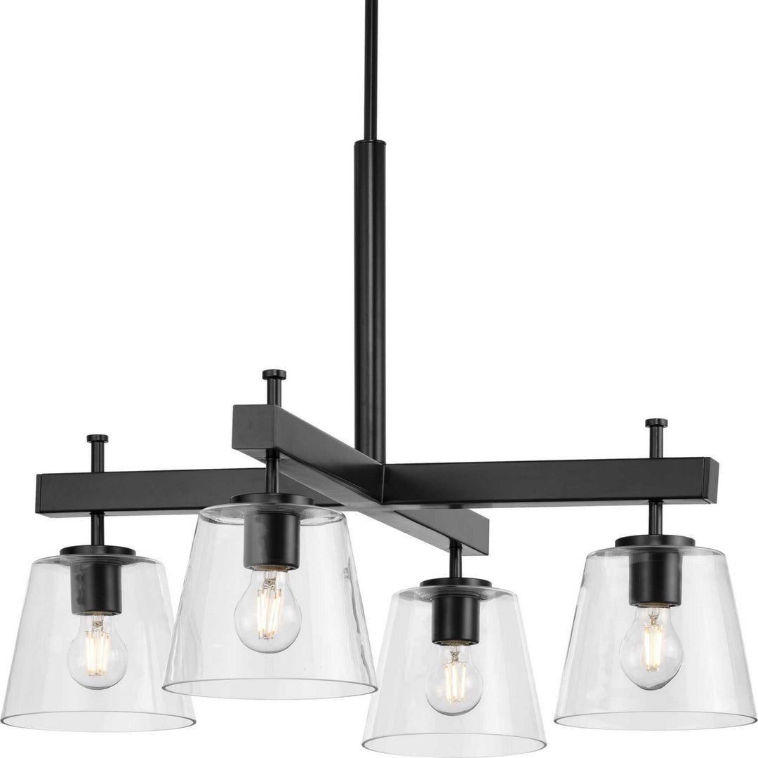 Progress Saffert P400299-31M Chandelier Light - Matte Black