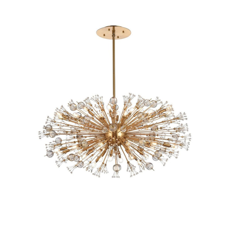 Elegant Vera 2500D48SG Chandelier Light - Gold