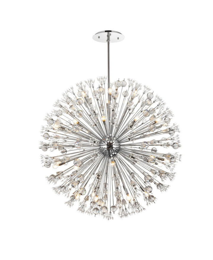 Elegant Vera 2500D50C Chandelier Light - Chrome