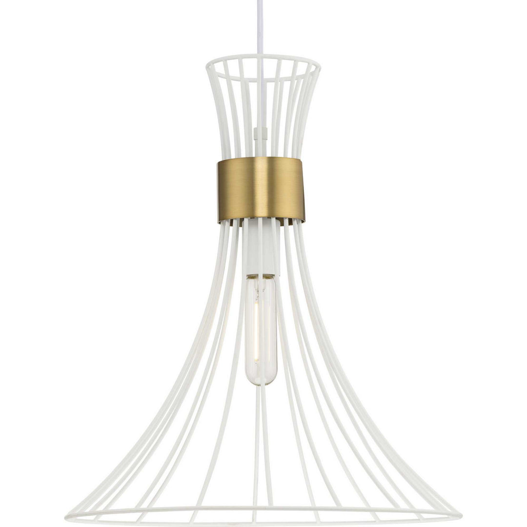 Progress Lorin P500365-028 Pendant Light - Satin White