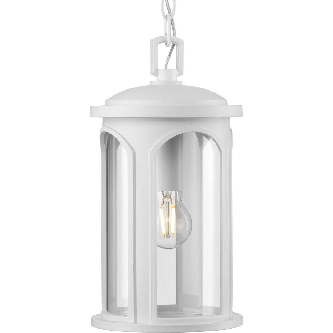 Progress Lighting P550050-028 Gables One Light Outdoor Wall Lantern Outdoor White