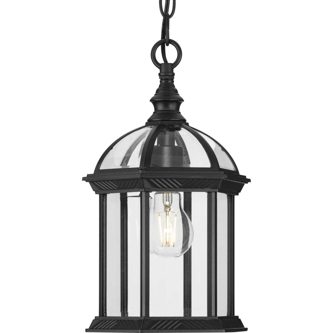 Progress Lighting P550122-031 Dillard One Light Outdoor Hanging Lantern Outdoor Black