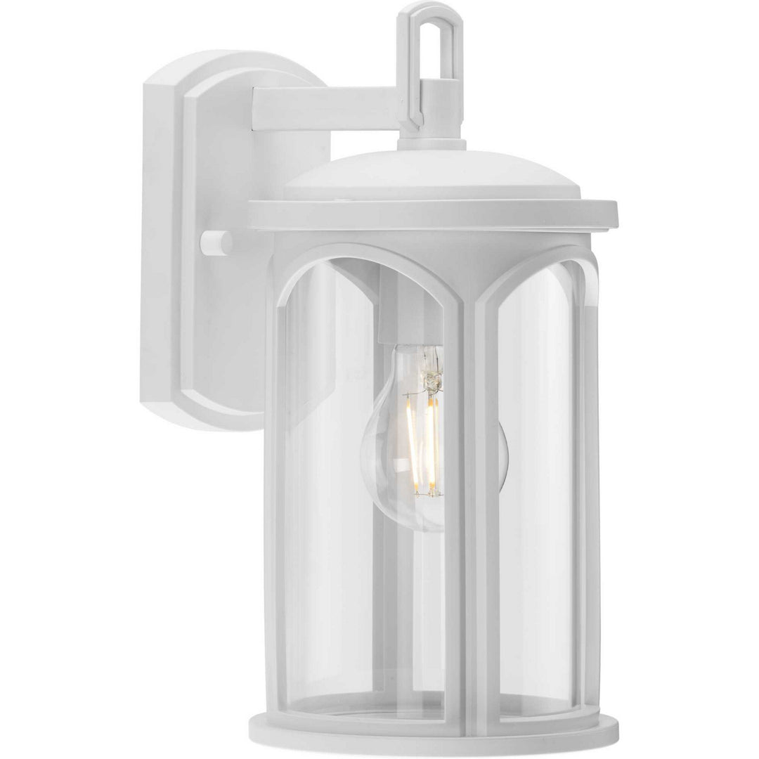 Progress Lighting P560087-028 Gables One Light Outdoor Wall Lantern Outdoor White