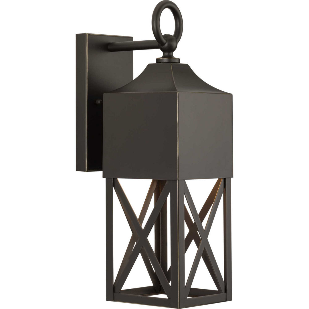 Progress Lighting P560316-020 Birkdale One Light Outdoor Wall Lantern Outdoor Bronze / Dark