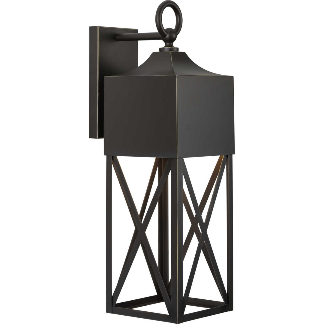 Progress Lighting P560317-020 Birkdale One Light Outdoor Wall Lantern Outdoor Bronze / Dark
