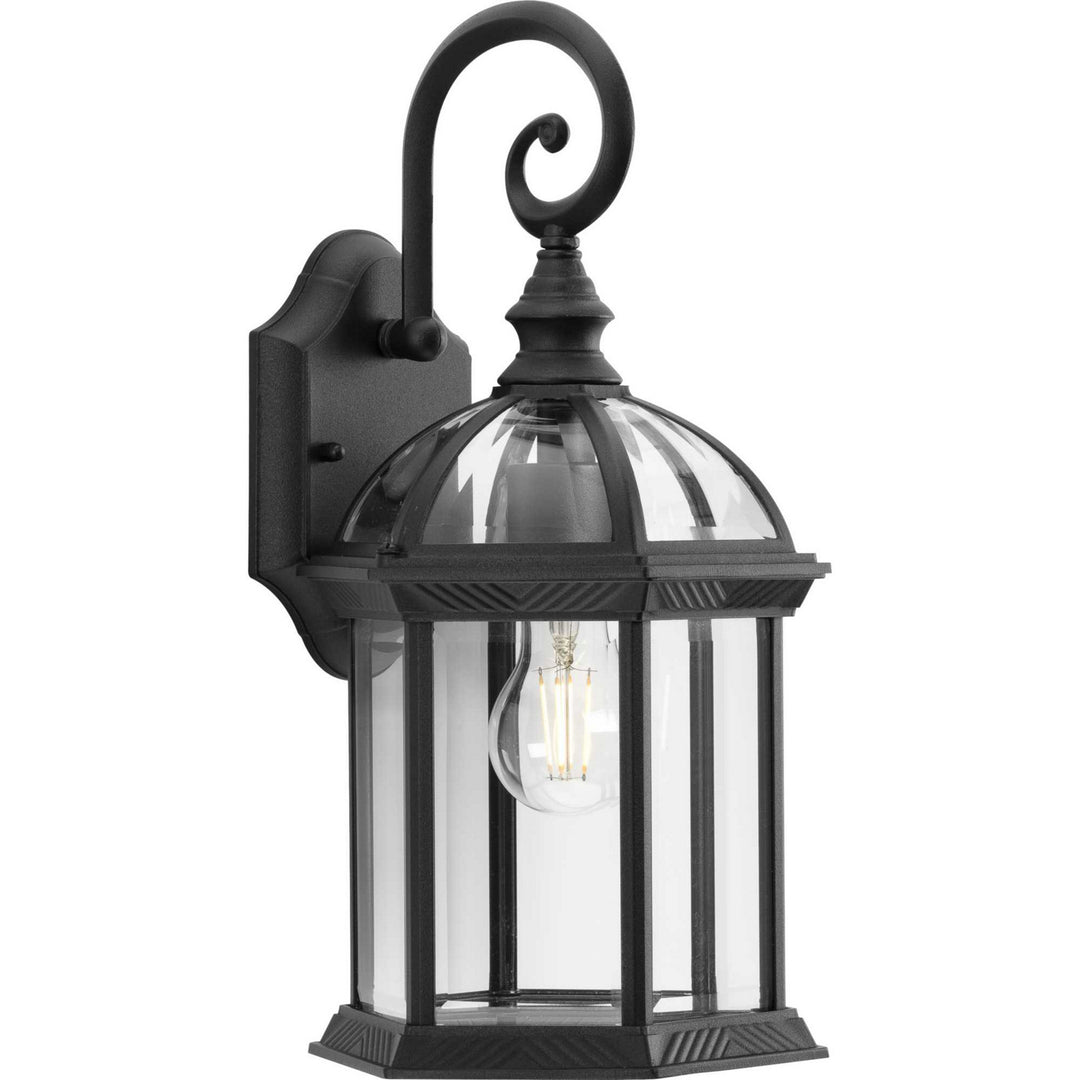 Progress Lighting P560322-031 Dillard One Light Outdoor Wall Lantern Outdoor Black