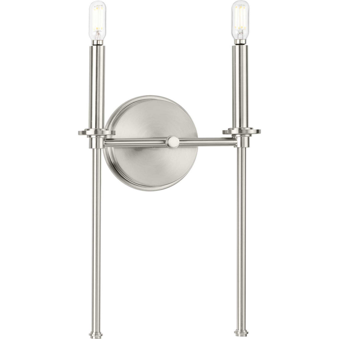 Progress Elara P710107-009 Wall Light - Brushed Nickel