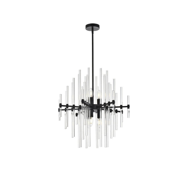 Elegant Sienna 2502D23BK Pendant Light - Black