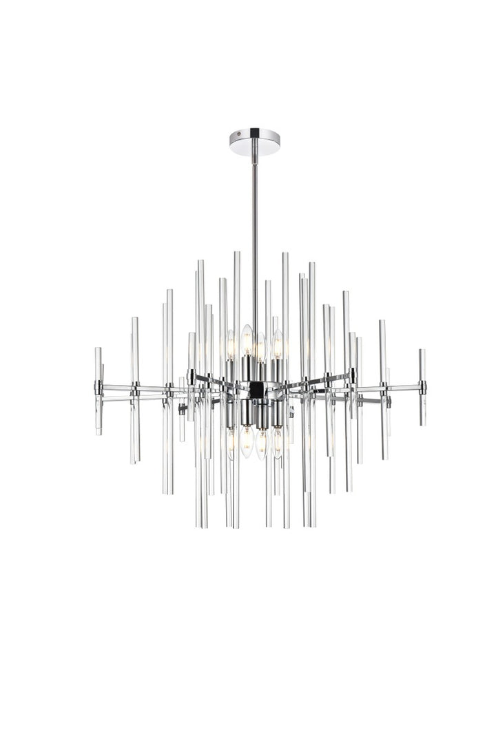 Elegant Sienna 2502D31C Pendant Light - Chrome