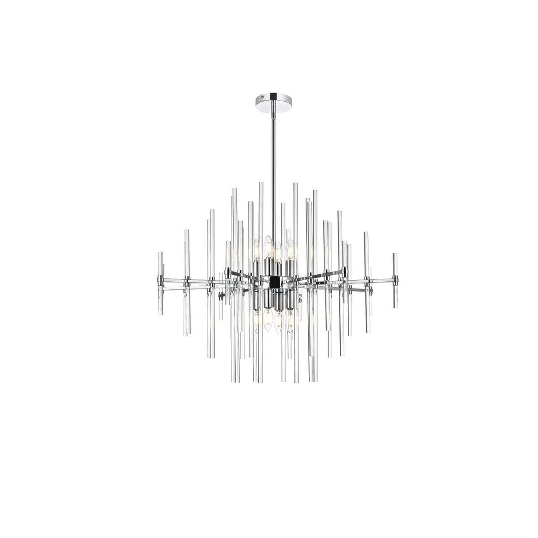 Elegant Sienna 2502D31C Pendant Light - Chrome