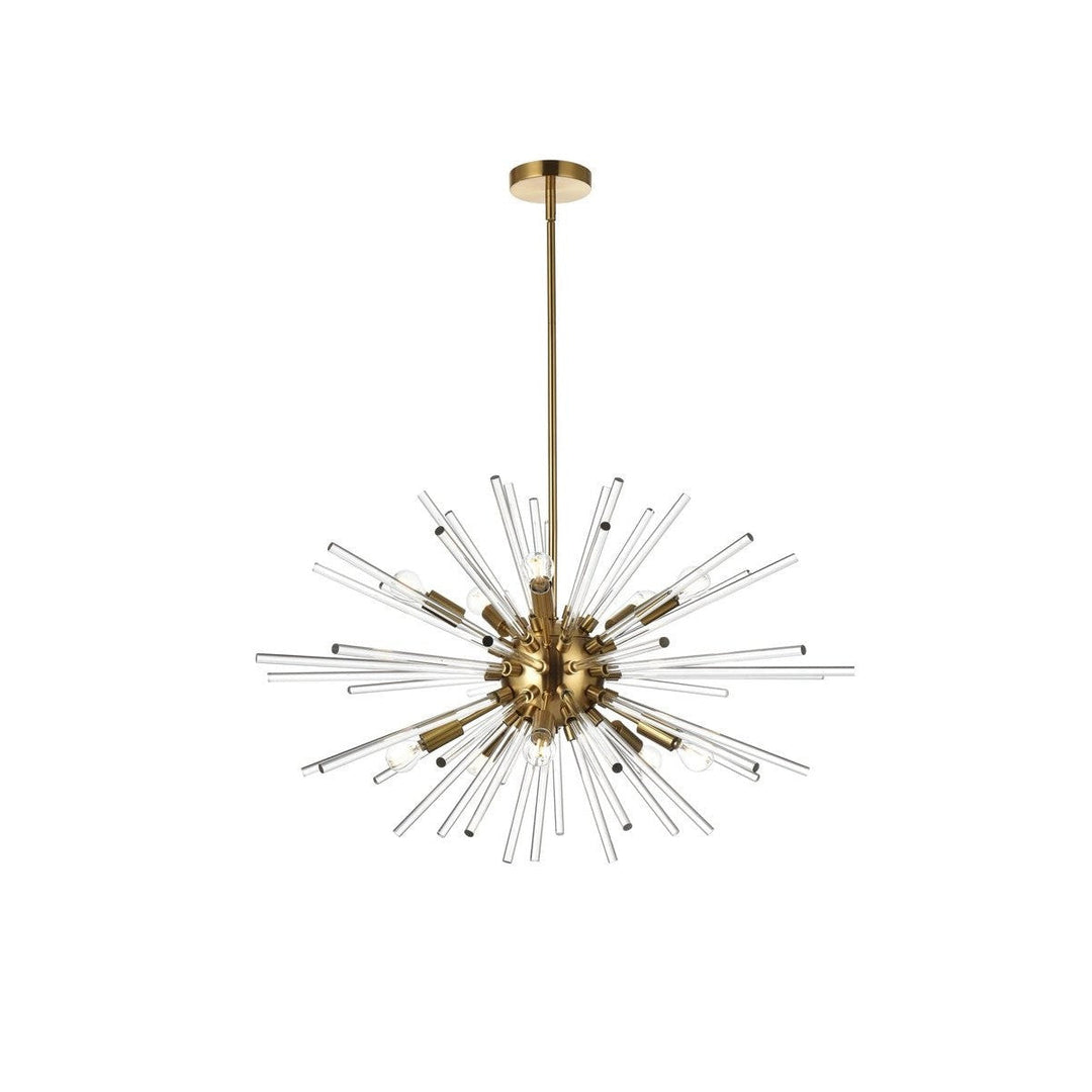 Elegant Sienna 2502D32SG Chandelier Light - Gold