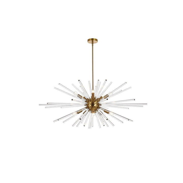 Elegant Sienna 2502D42SG Chandelier Light - Gold