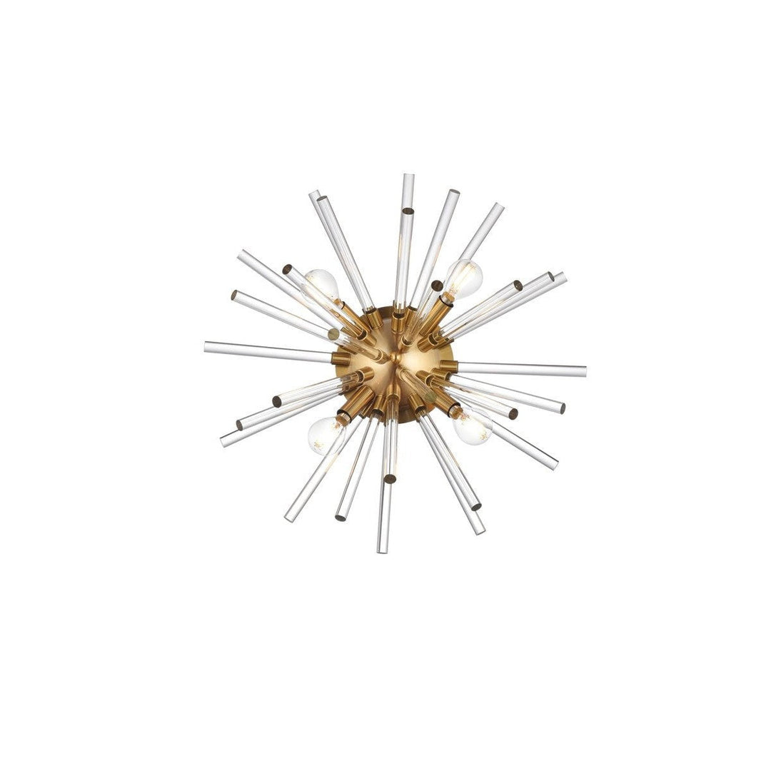 Elegant Sienna 2502W18SG Wall Sconce Light - Gold