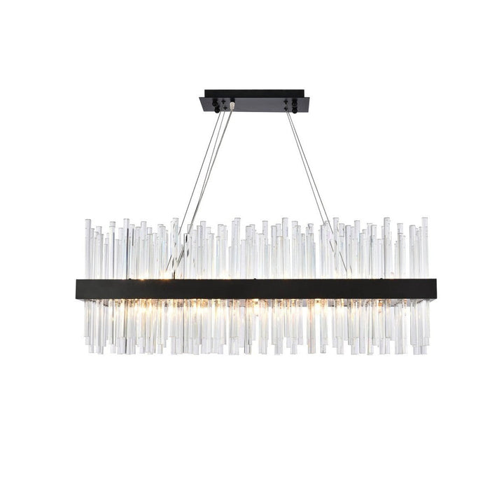 Elegant Dallas 3000G36BK Pendant Light - Black