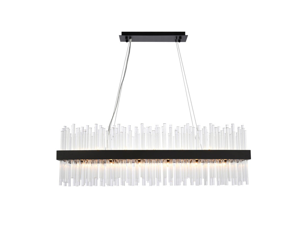 Elegant Dallas 3000G42BK Pendant Light - Black