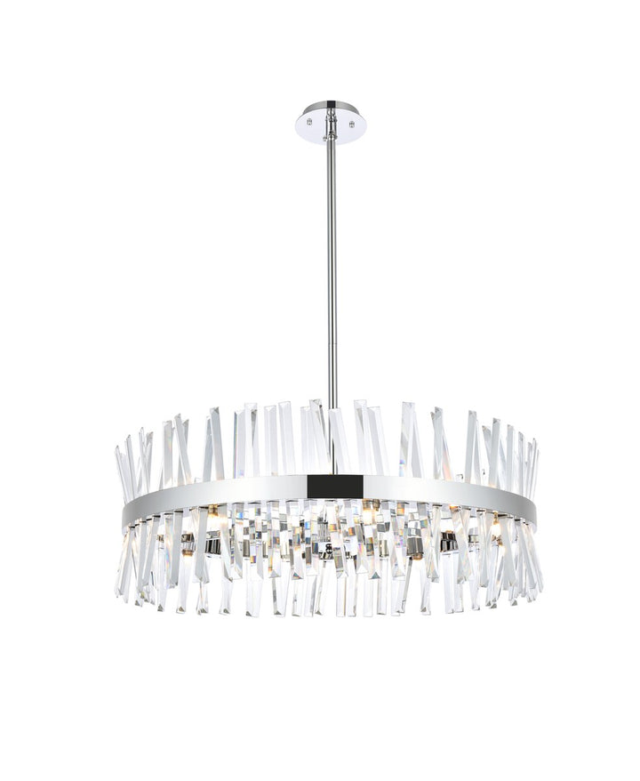 Elegant Serephina 6200D32C Chandelier Light - Chrome