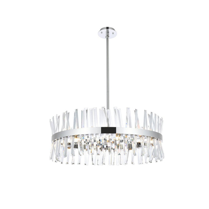 Elegant Serephina 6200D32C Chandelier Light - Chrome