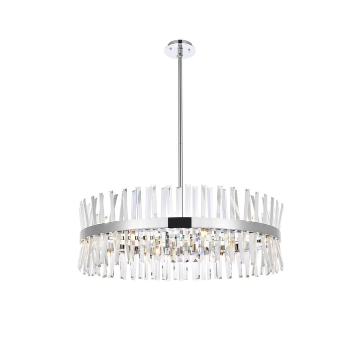 Elegant Serephina 6200D36C Chandelier Light - Chrome