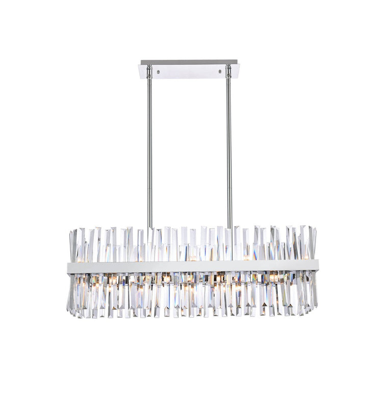 Elegant Serephina 6200G36C Chandelier Light - Chrome