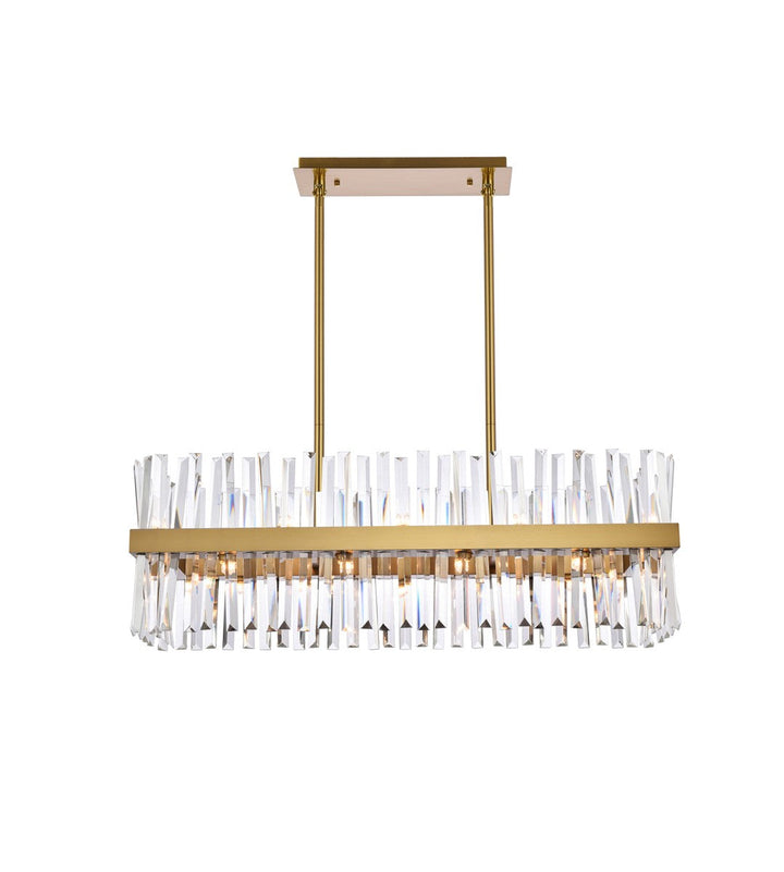 Elegant Serephina 6200G36SG Chandelier Light - Satin Gold