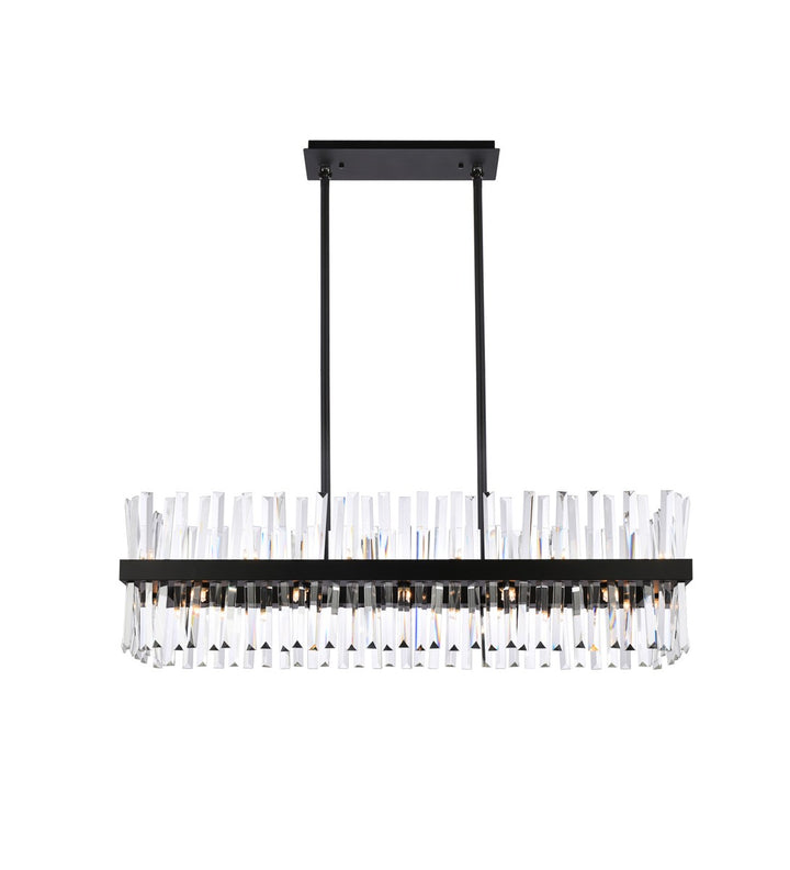 Elegant Serephina 6200G42BK Chandelier Light - Black