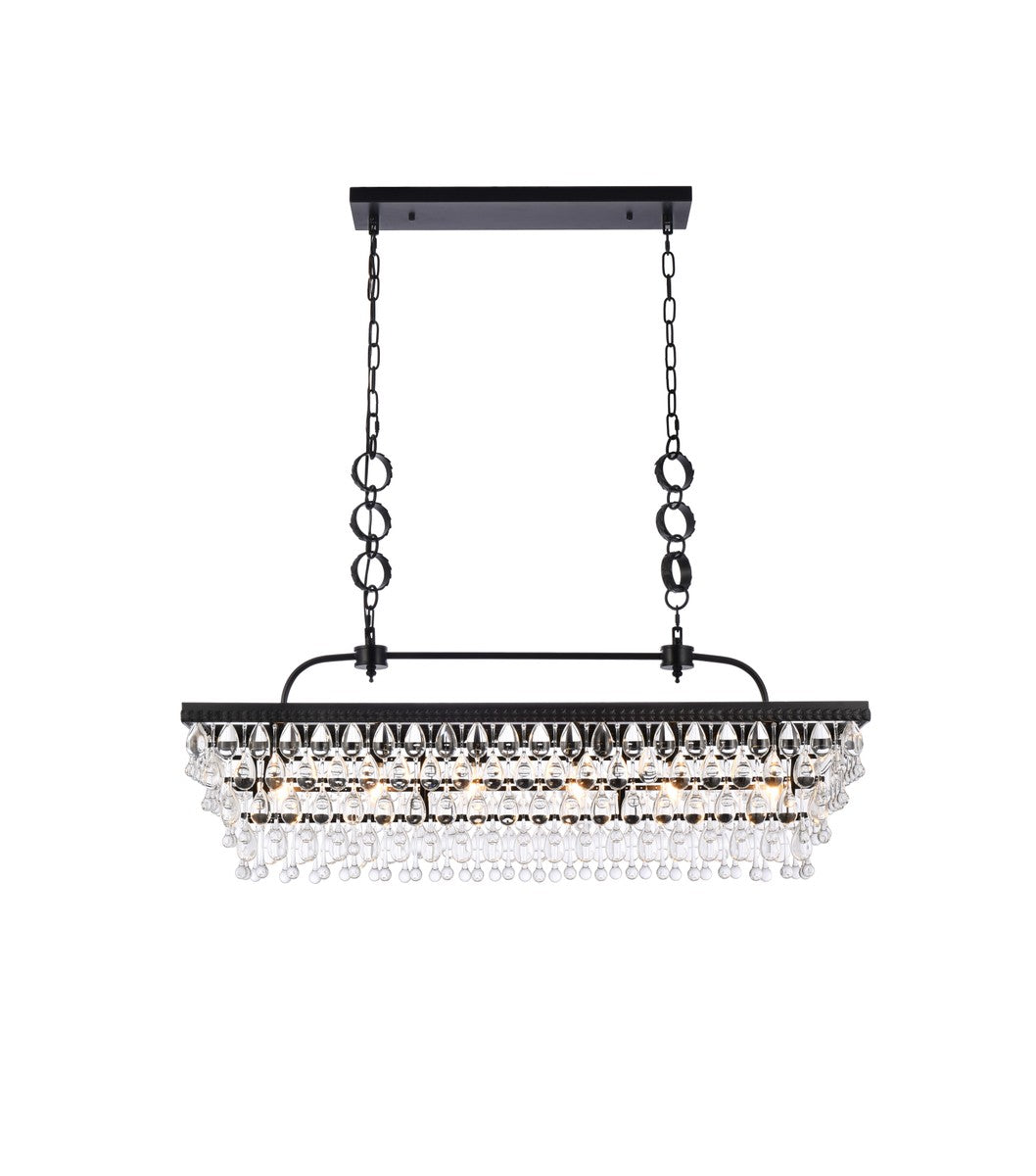 Elegant Nordic 1219G40BK Chandelier Light - Black