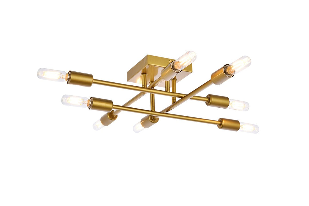 Elegant Script LD2351BR Ceiling Light - Brass