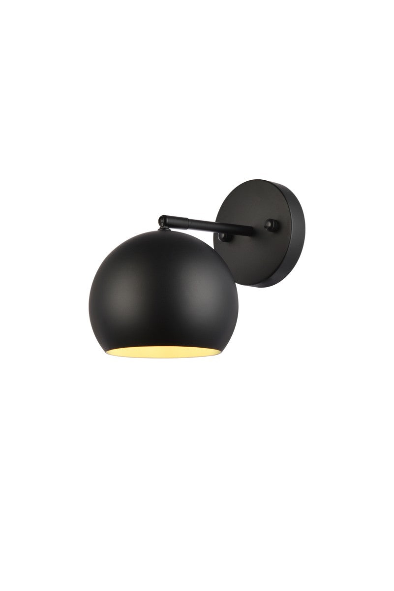 Elegant Othello LD2355BK Wall Sconce Light - Black