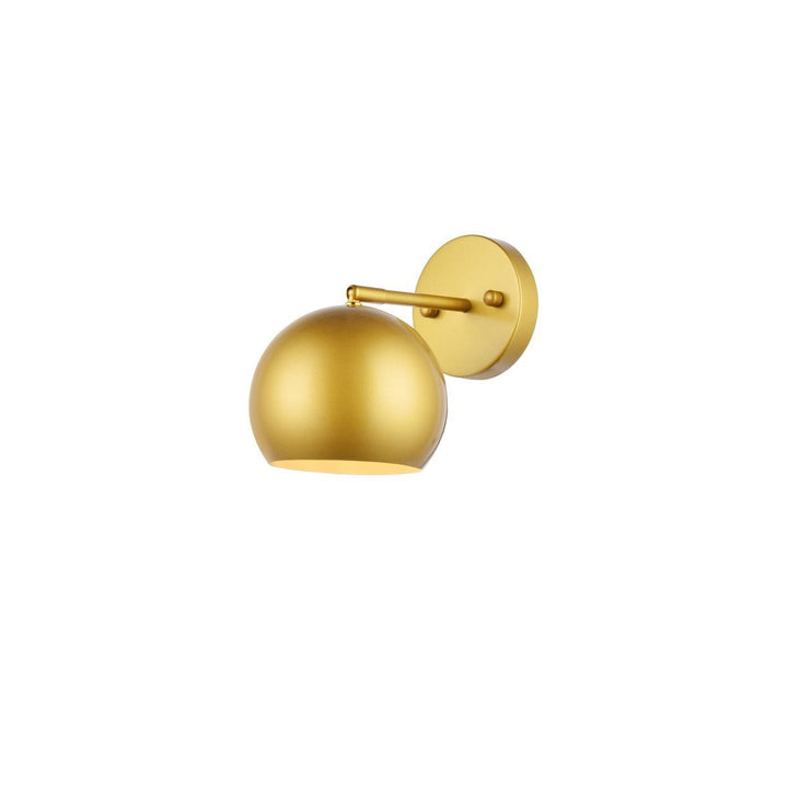 Elegant Othello LD2355BR Wall Sconce Light - Brass