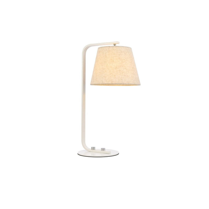 Elegant Lighting LD2367WH  Tomlinson Lamp White