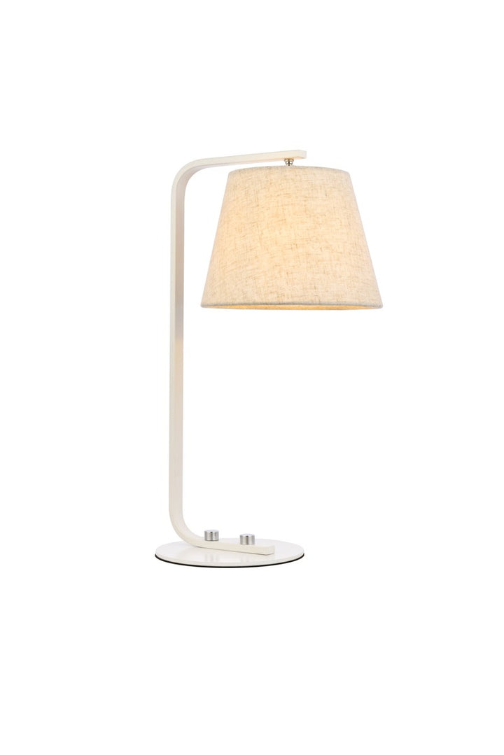 Elegant Lighting LD2367WH  Tomlinson Lamp White