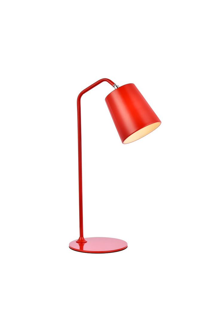 Elegant Lighting LD2366RED Modern Leroy Lamp Red