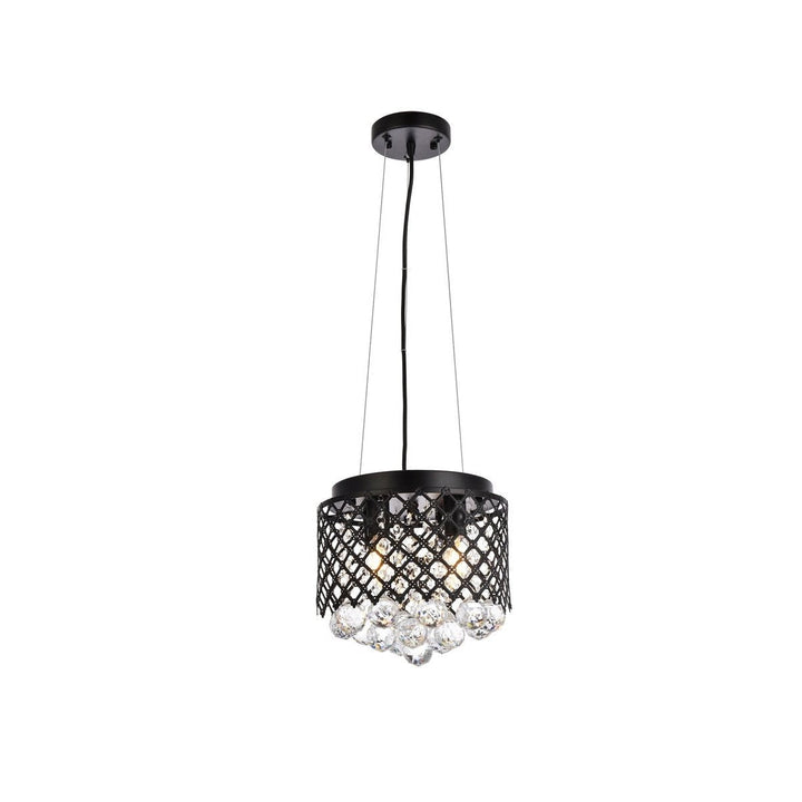 Elegant Tully LD520D10BK Pendant Light - Black