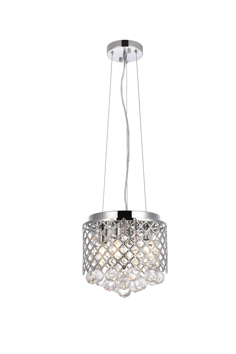 Elegant Tully LD520D10C Pendant Light - Chrome