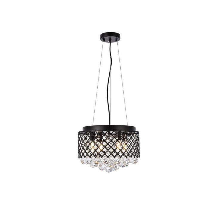 Elegant Tully LD520D13BK Pendant Light - Black