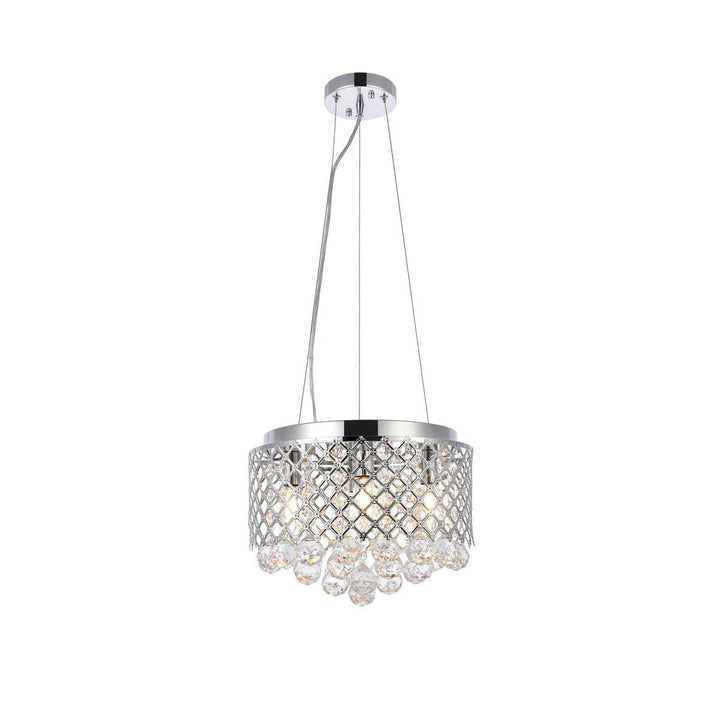 Elegant Tully LD520D13C Pendant Light - Chrome