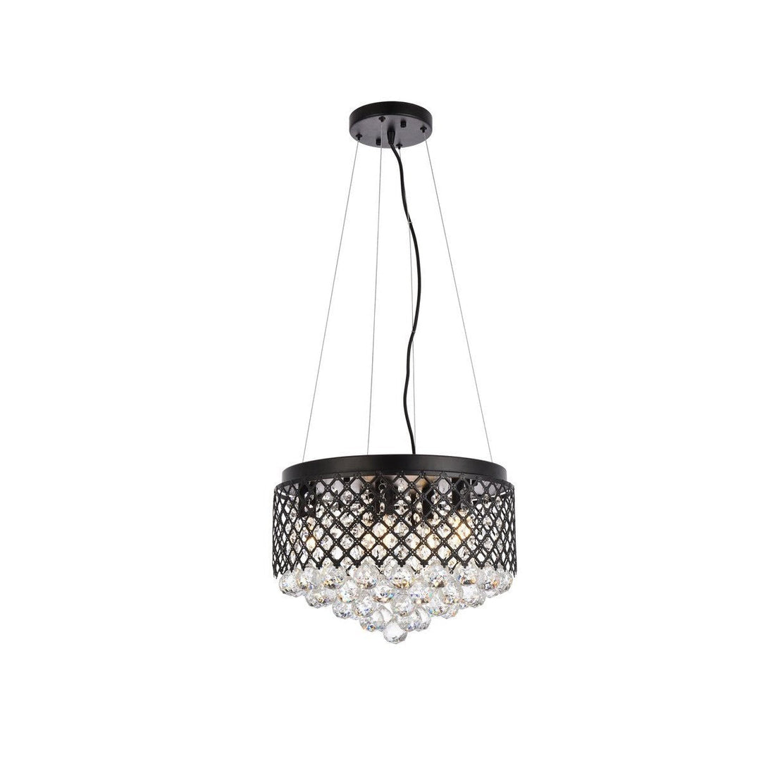 Elegant Tully LD520D16BK Pendant Light - Black