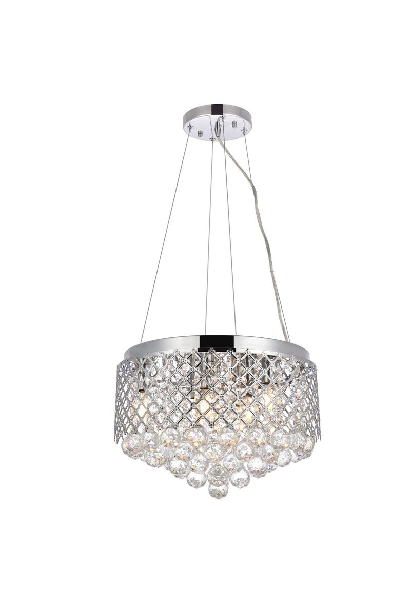 Elegant Tully LD520D16C Pendant Light - Chrome