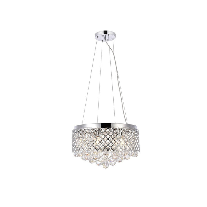 Elegant Tully LD520D18C Pendant Light - Chrome