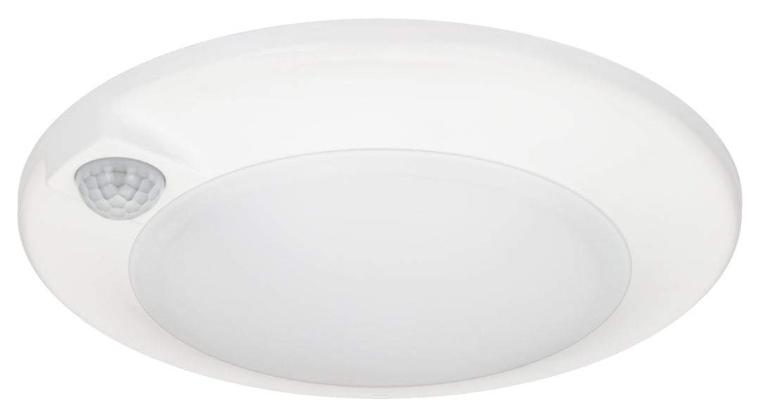 American Lighting QD6PIR-30-WH  Quick Disc 6 Utility Light White