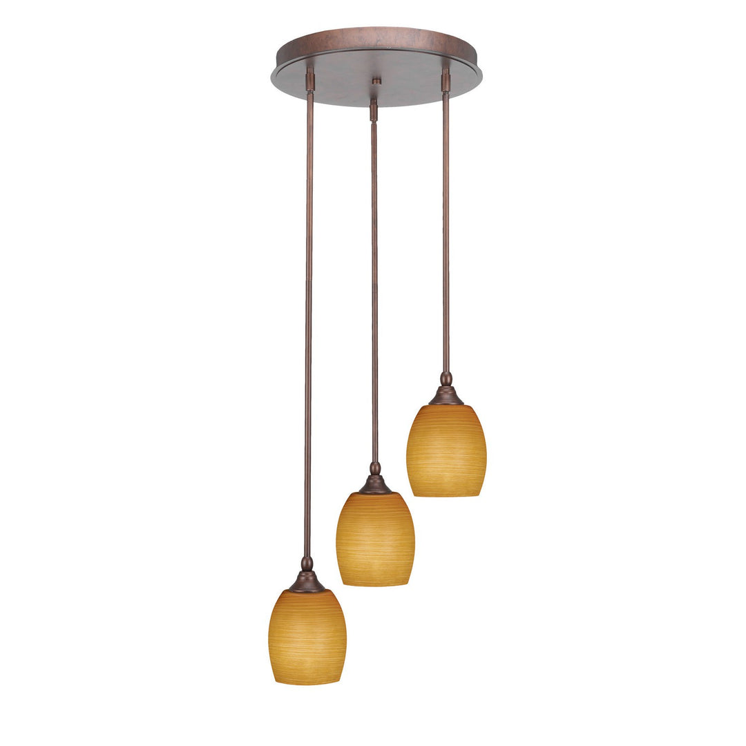 Toltec Empire 2143-brz-625 Pendant Light - Bronze