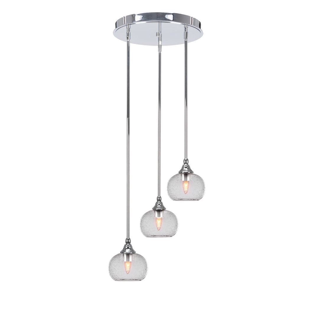 Toltec Empire 2143-ch-202 Pendant Light - Chrome