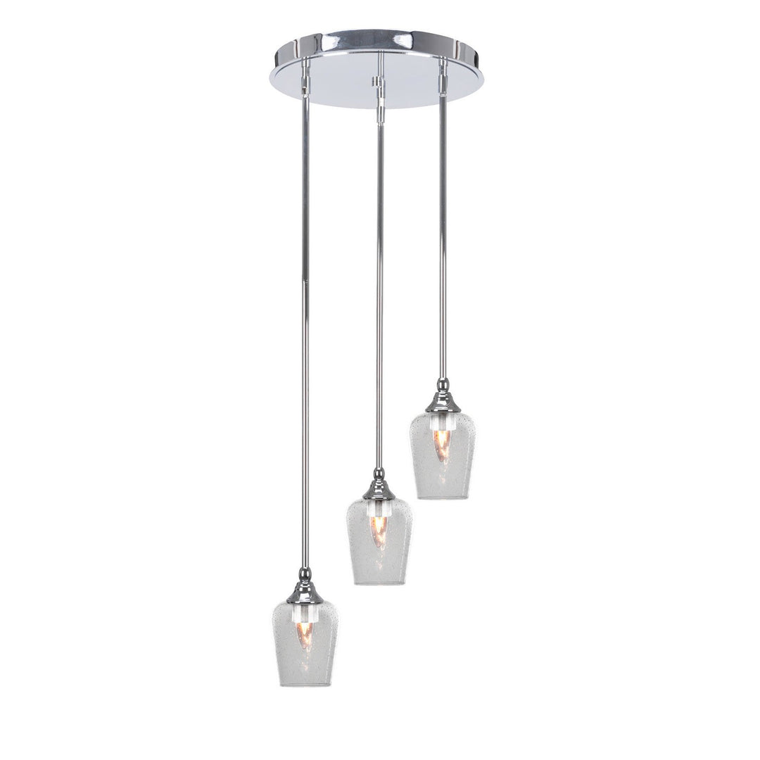 Toltec Empire 2143-ch-210 Pendant Light - Chrome