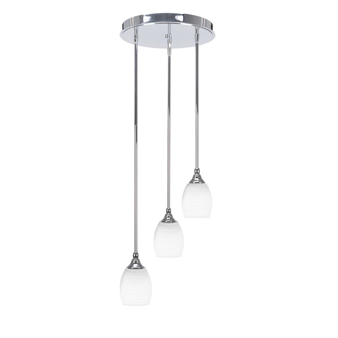 Toltec Empire 2143-ch-4021 Pendant Light - Chrome