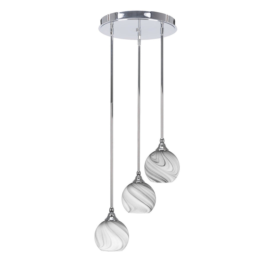 Toltec Empire 2143-ch-4109 Pendant Light - Chrome