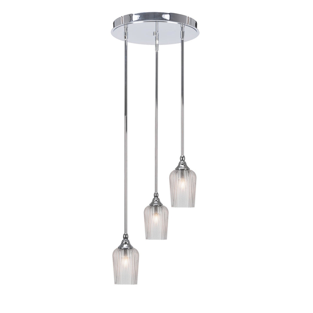 Toltec Empire 2143-ch-4250 Pendant Light - Chrome